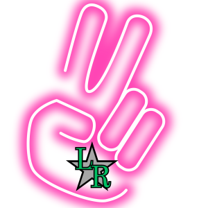 Hot Pink Fingers with Gray LR