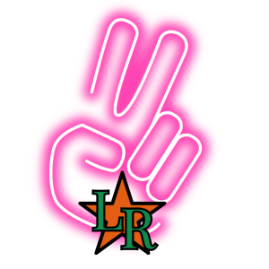 Neon Pink with Orange LR