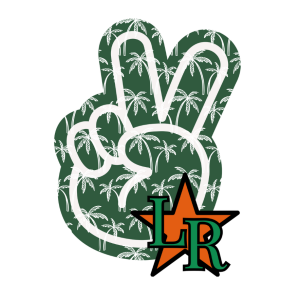 Green Fingers Palm Trees Orange LR