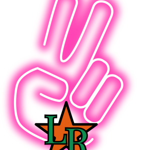 Neon Pink with Orange LR